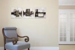 Acryl Gemälde 'Bronzezeit' 120x40cm