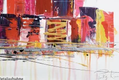 Acryl Gemälde 'City of Lights' 120x60cm