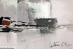 Acryl Gemälde 'Heart of the City' 120x40cm