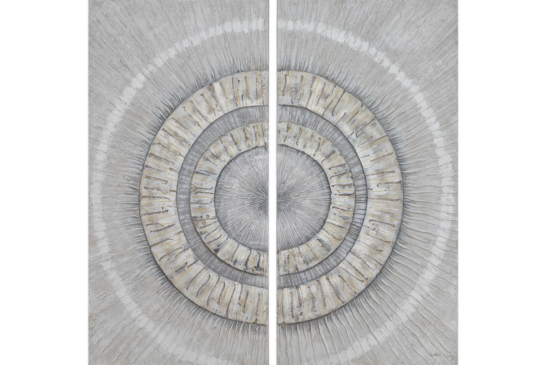 Acryl Gemälde 'Himmelstor' 120x120cm