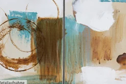 Acryl Gemälde 'Rätselhafte Aussicht' 120x40cm
