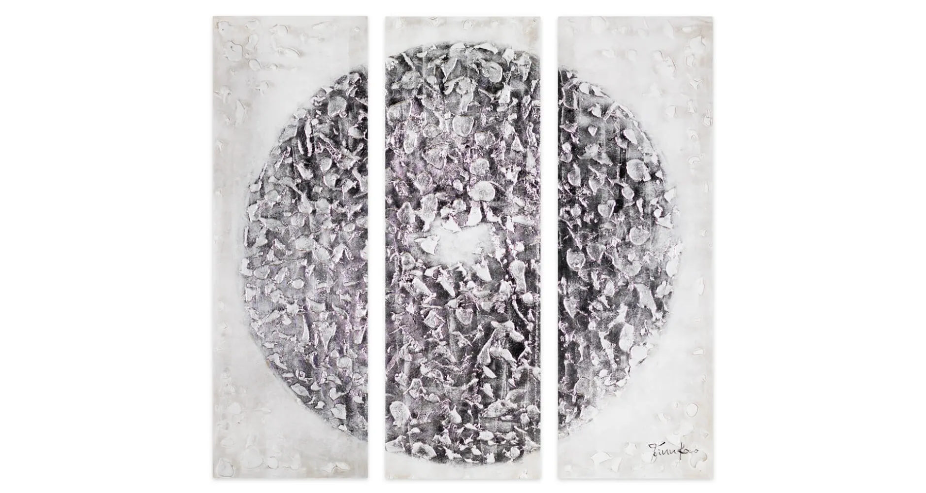 Acryl Gemälde 'Soft Embrace' 90x90cm