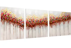 Acryl Gemälde 'Sonniges Gehölz' 150x60cm