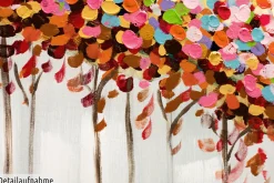 Acryl Gemälde 'Sonniges Gehölz' 150x60cm