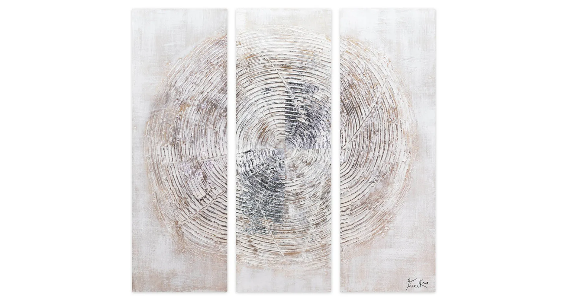Acryl Gemälde 'Spinning Around' 90x90cm