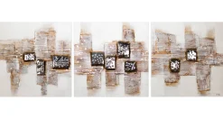 Acryl Gemälde 'Trinitarian Doctrines' 150x50cm