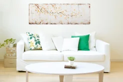 Acryl Gemälde 'Trinity of Threesome' 150x50cm