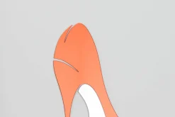 Acryl Wandbild 3D 'Devil's Red High Heels' 40x60cm