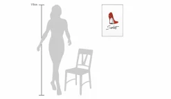 Acryl Wandbild 3D 'Devil's Red High Heels' 40x60cm