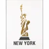 Acryl Wandbild 3D 'Gate to New York' 60x80cm