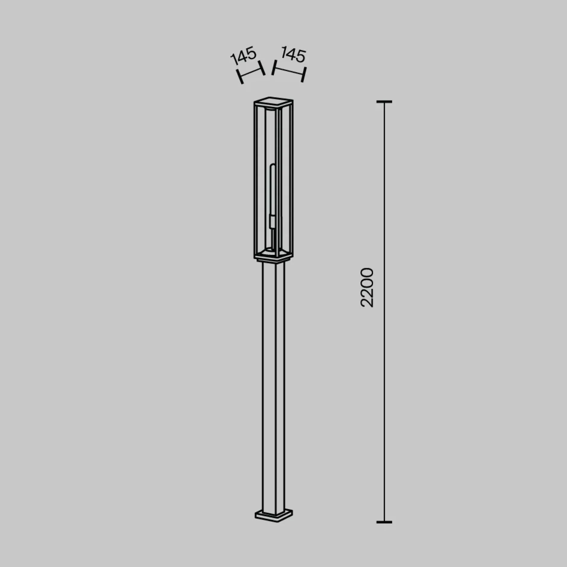 Außenlampe 'Cell 4'