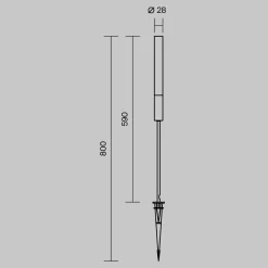 Außenlampe 'Flare 3'