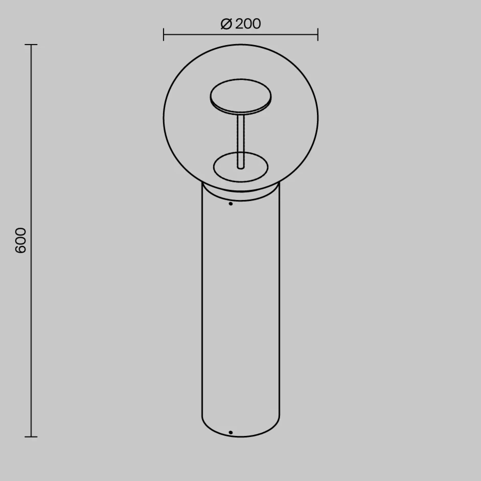 Außenlampe 'Velora 1'
