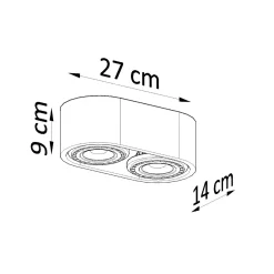 Deckenleuchte „BASIC 2“