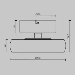 Deckenleuchte 'Float'