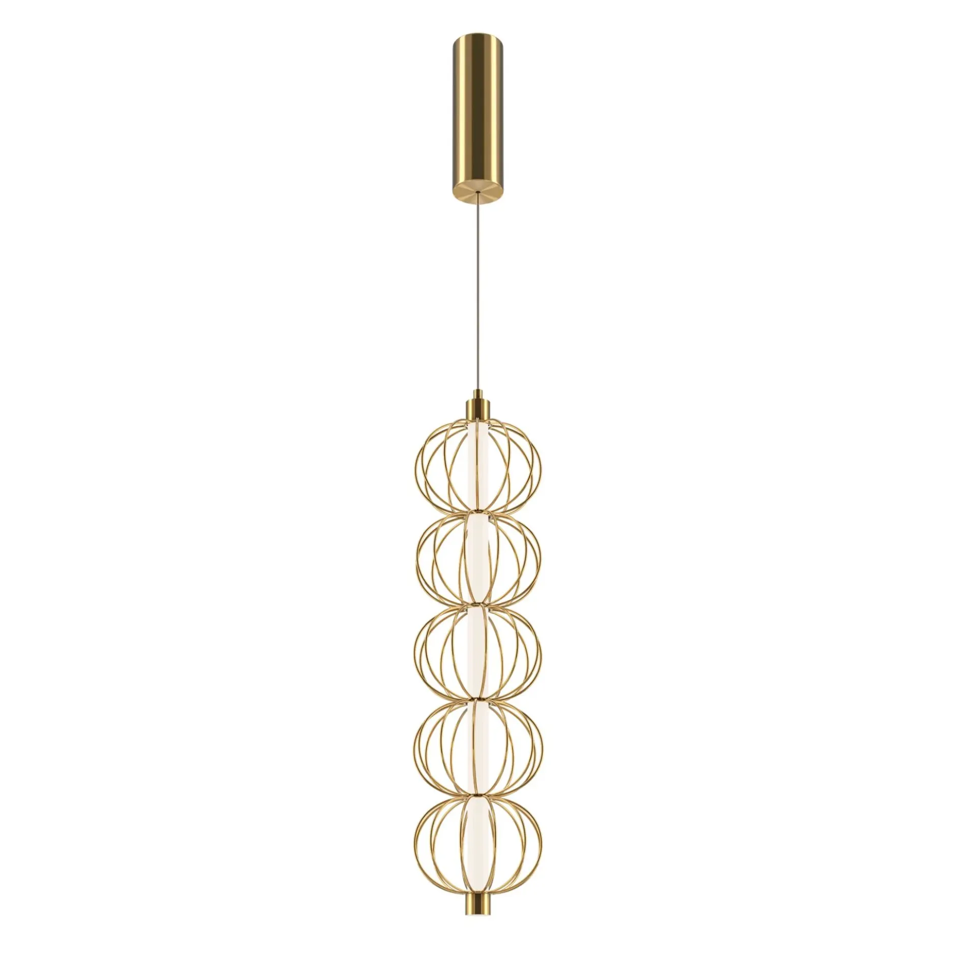 Deckenleuchte 'Golden Cage 1'