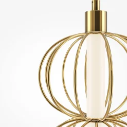 Deckenleuchte 'Golden Cage 1'