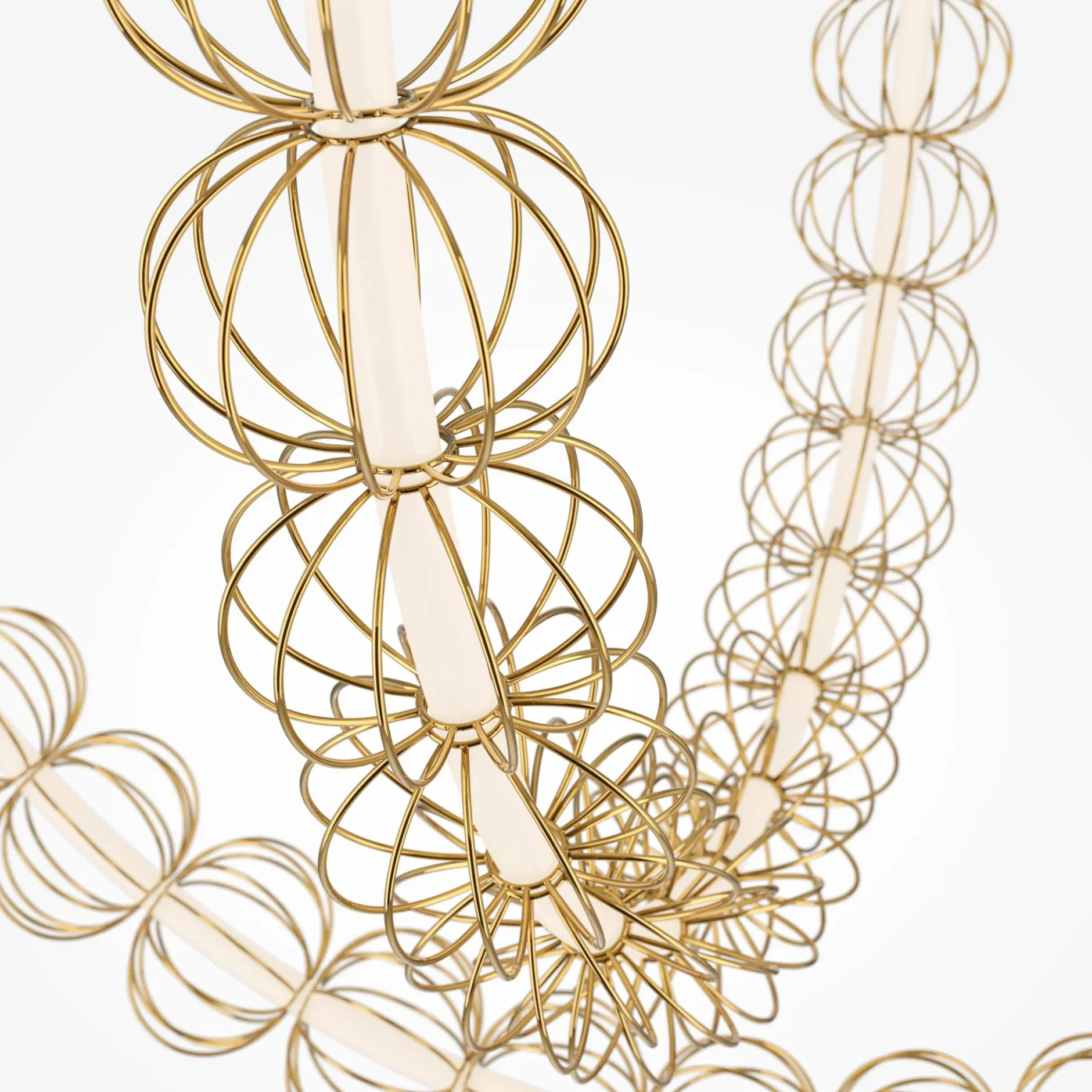 Deckenleuchte 'Golden Cage 2'