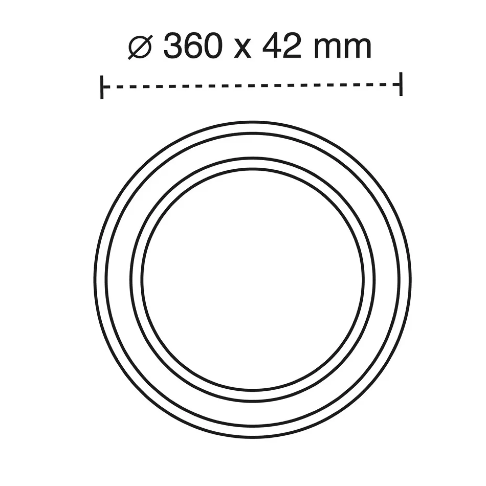 Deckenleuchte 'Halo HD1'