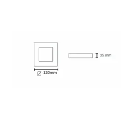 Deckenleuchte 'Novo Plus 2WH'