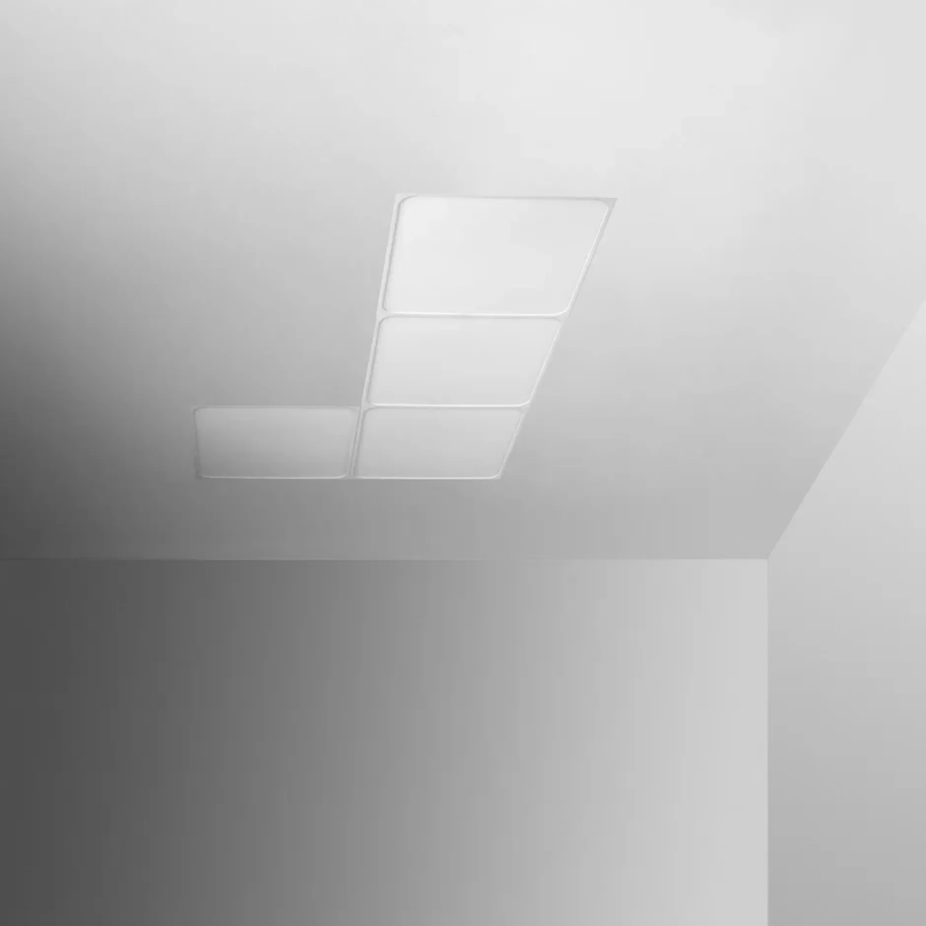 Deckenleuchte 'Prim 1WH'