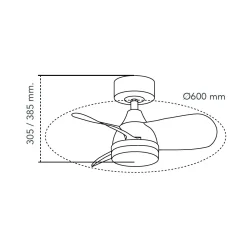 Deckenventilator 'Bryan BM1'