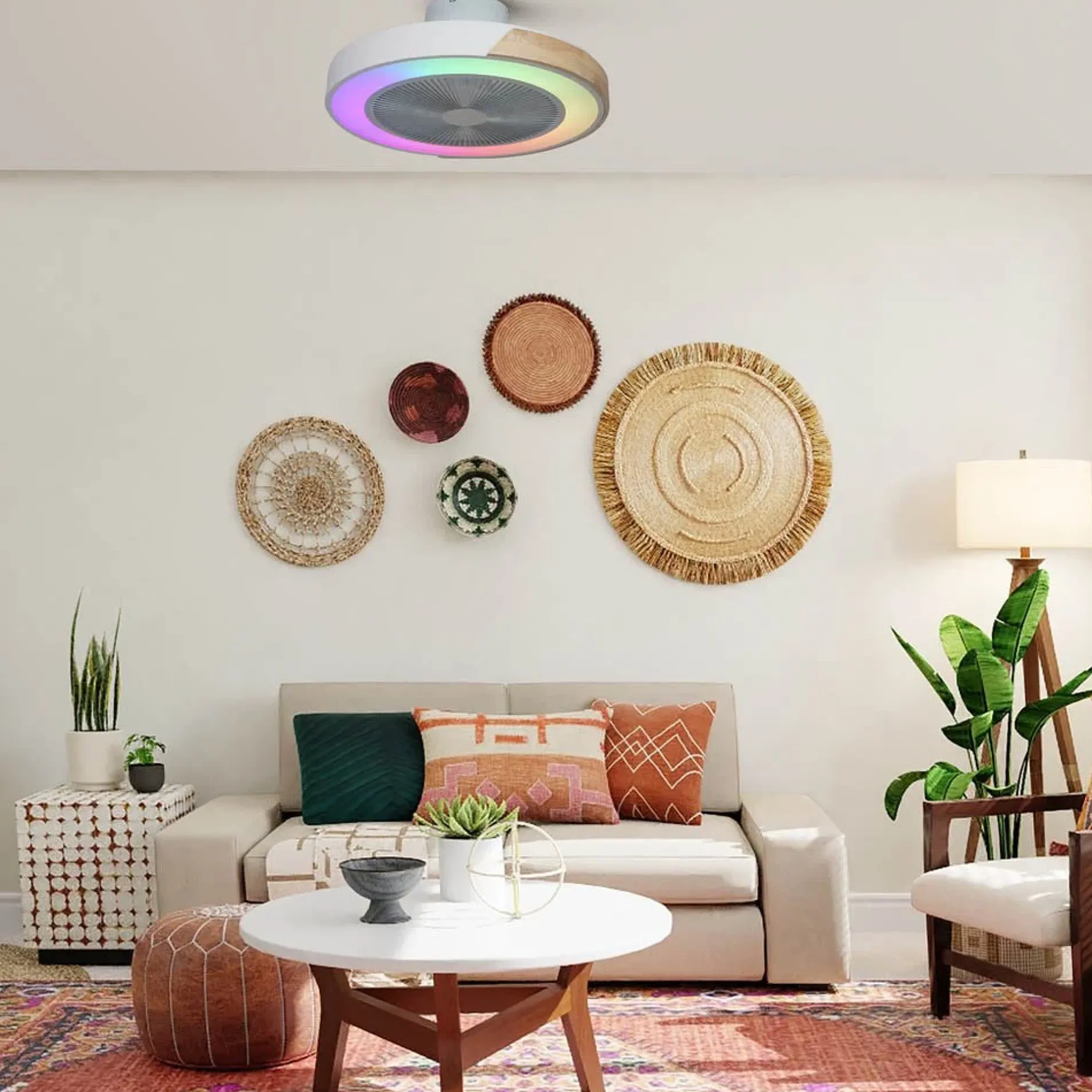 Deckenventilator 'Corpi RGB'