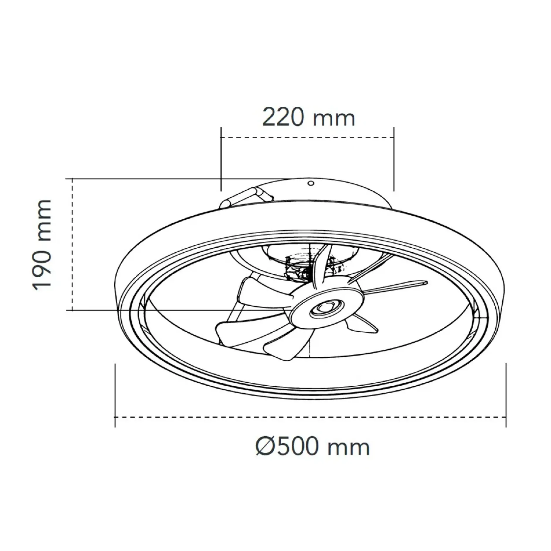 Deckenventilator 'Dinirot DC1'