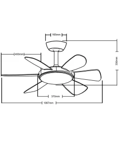Deckenventilator 'Mode BL'