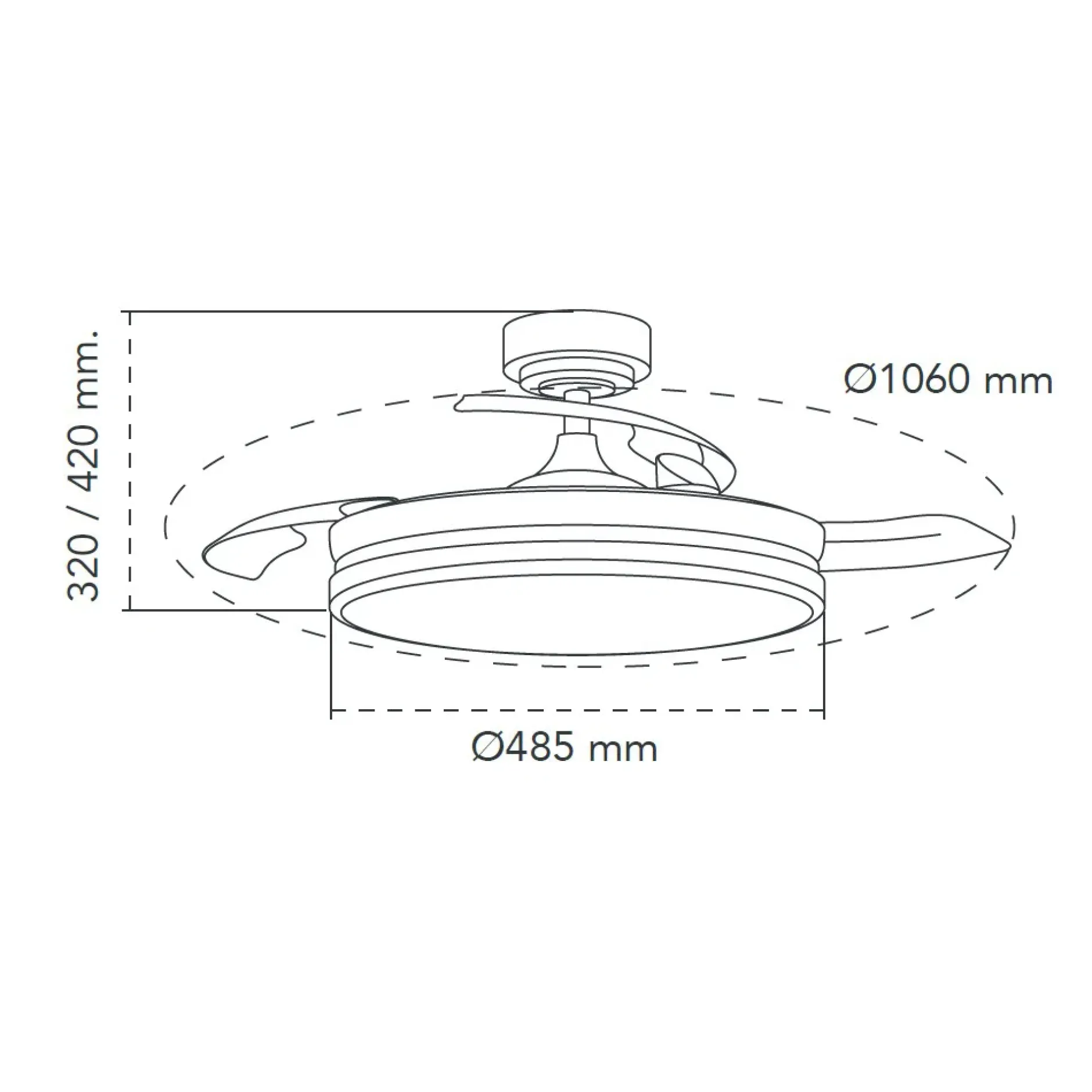 Deckenventilator 'Panam PCF'