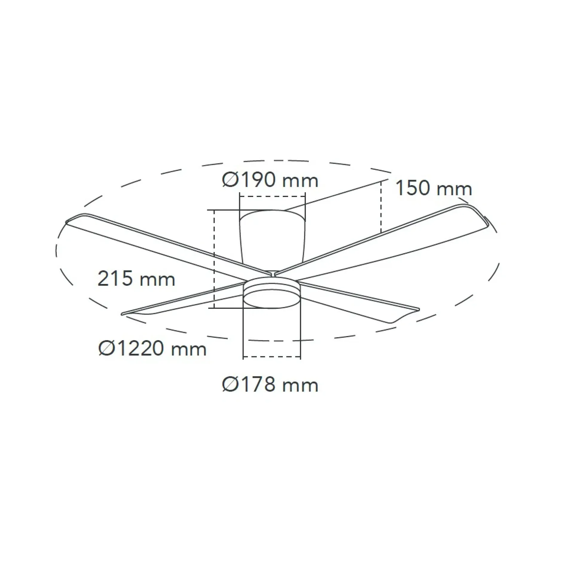 Deckenventilator 'Surat SC1'