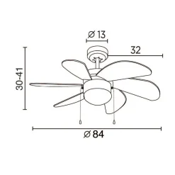 Deckenventilator 'Tabit MC'