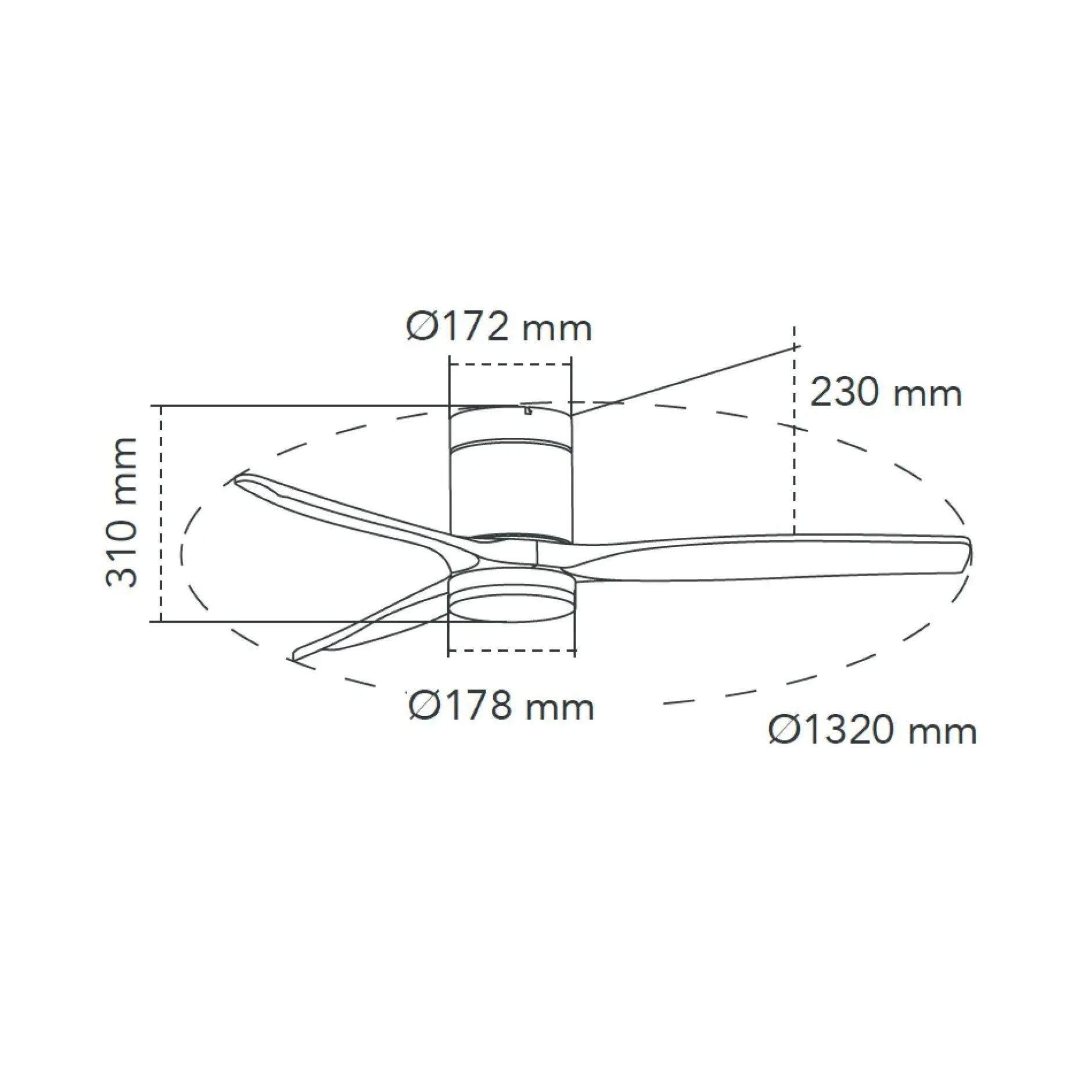 Deckenventilator 'Yen YC1'
