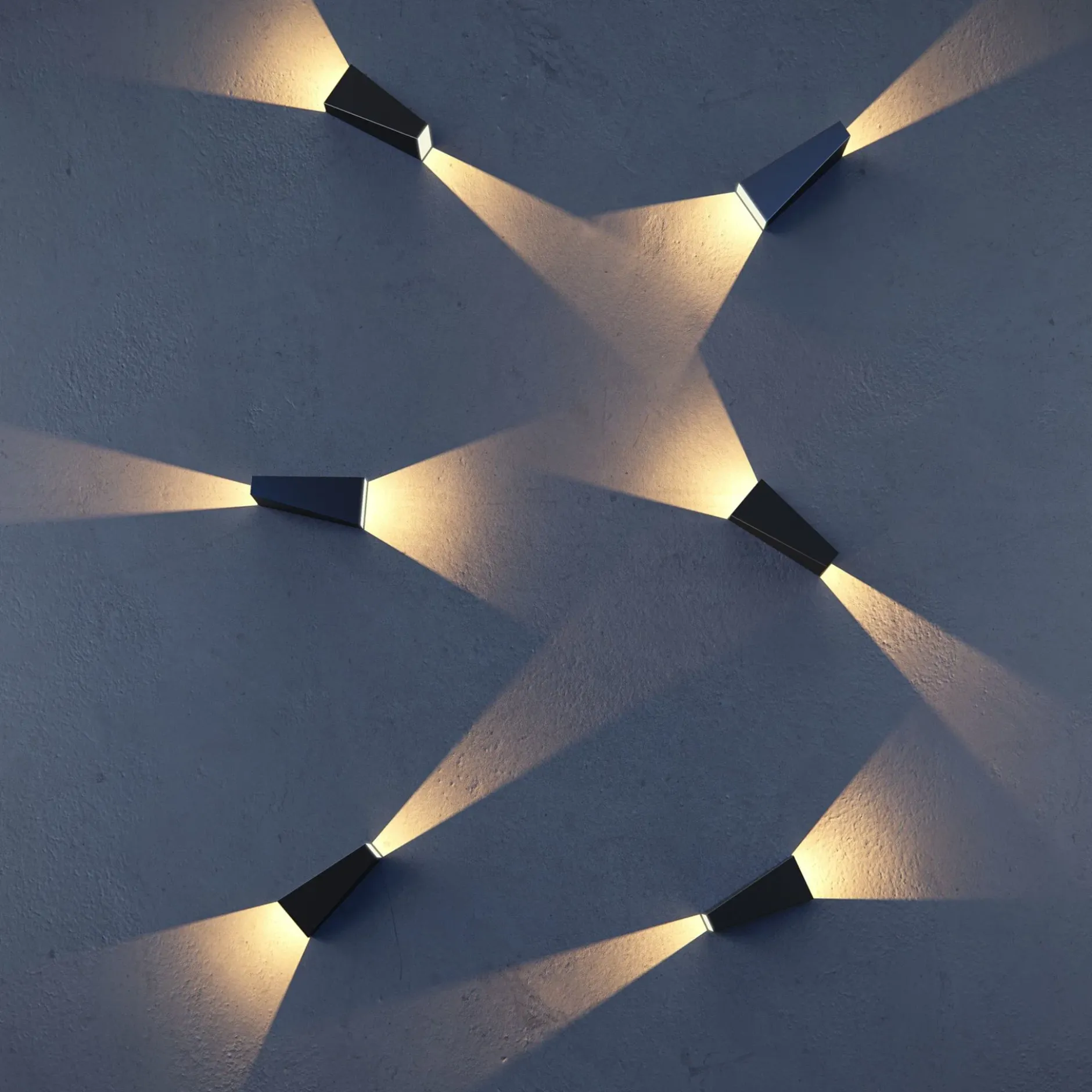 Design Außenlampe 'Times Square 2'
