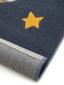 Design Kinderteppich Apollo Blau I