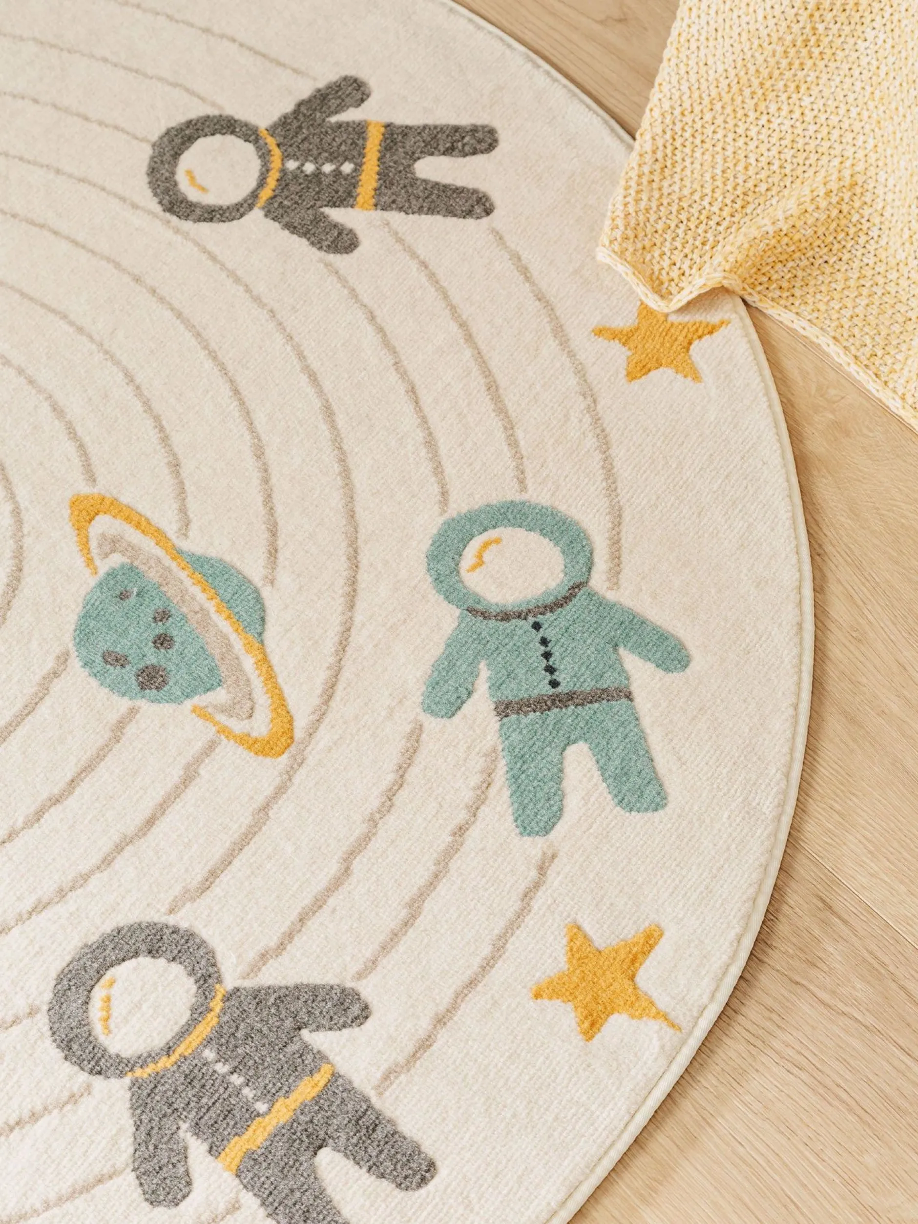 Design Kinderteppich Apollo Beige III
