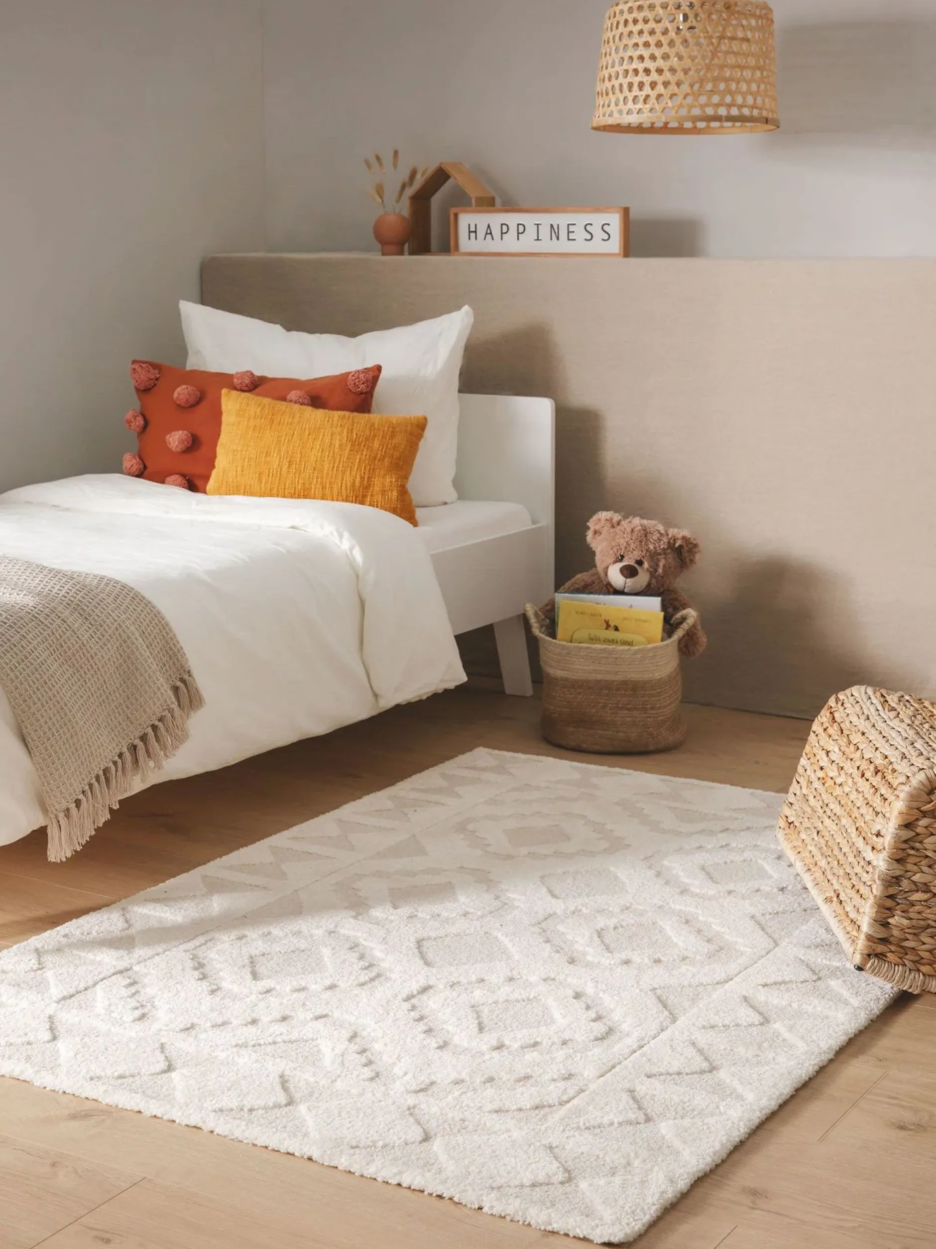 Design Kinderteppich Eve Beige II