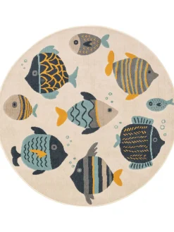 Design Kinderteppich Fabius Bunt IV