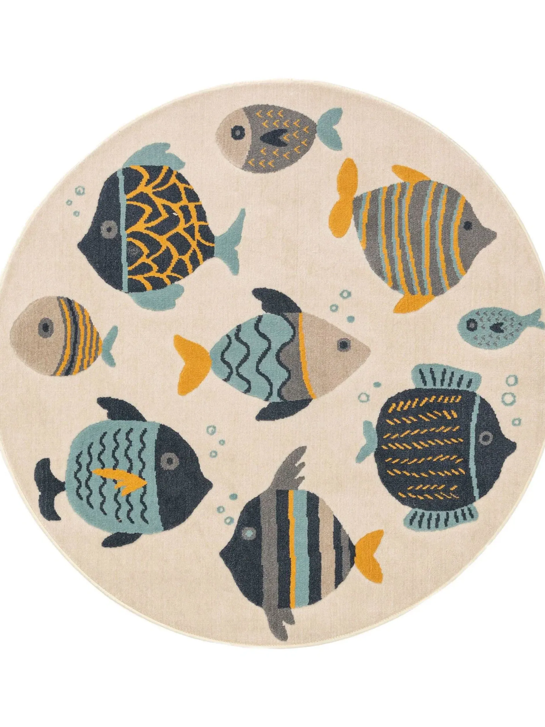Design Kinderteppich Fabius Bunt IV