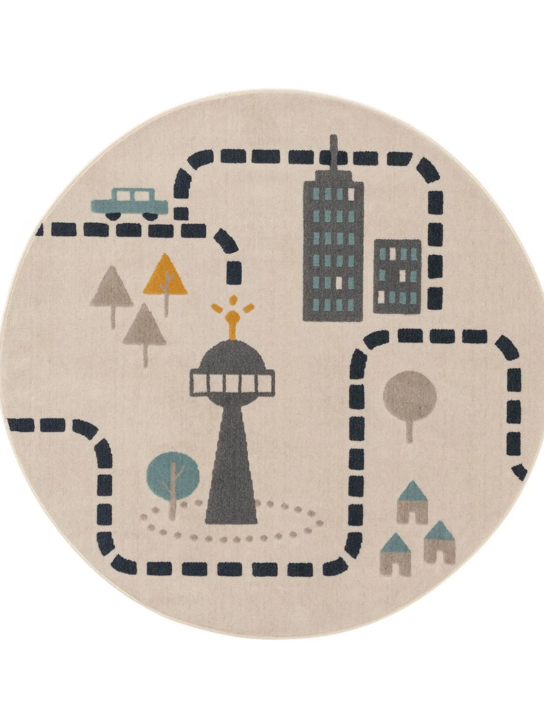 Design Kinderteppich Juno Beige VI
