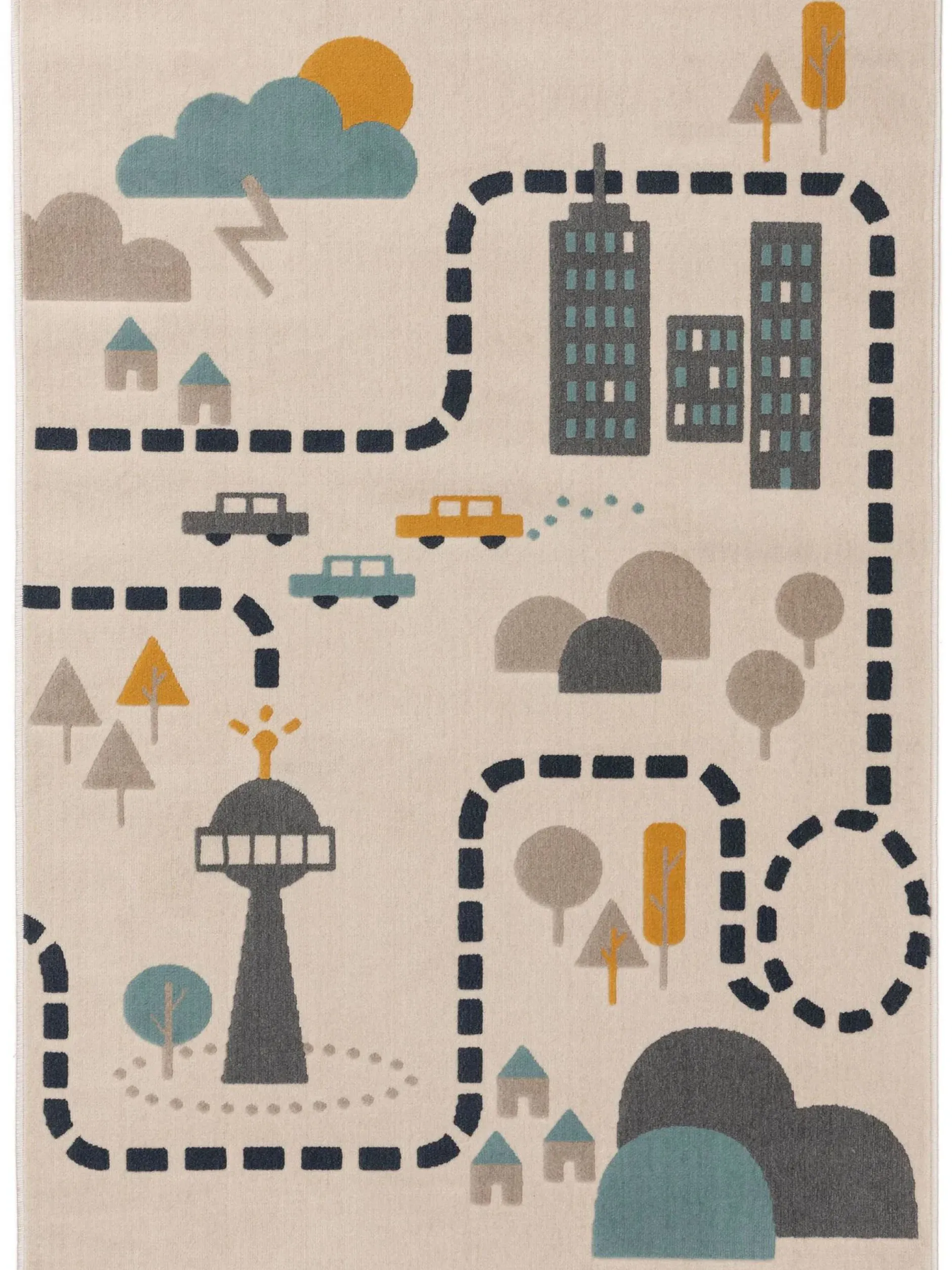 Design Kinderteppich Juno Beige V