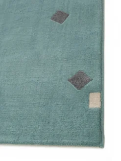 Design Kinderteppich Juno Türkis I