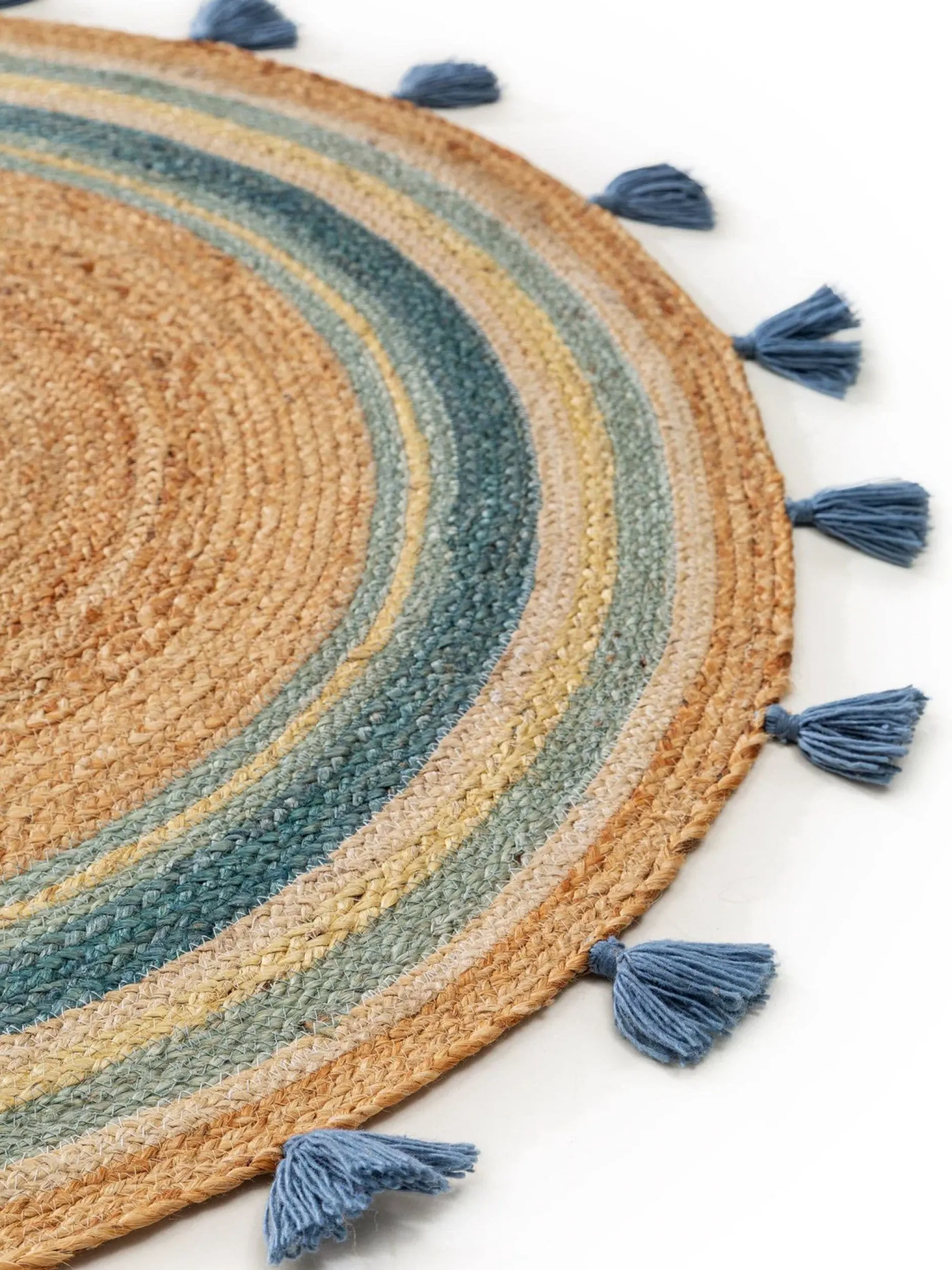 Design Kinderteppich Lovis Türkis