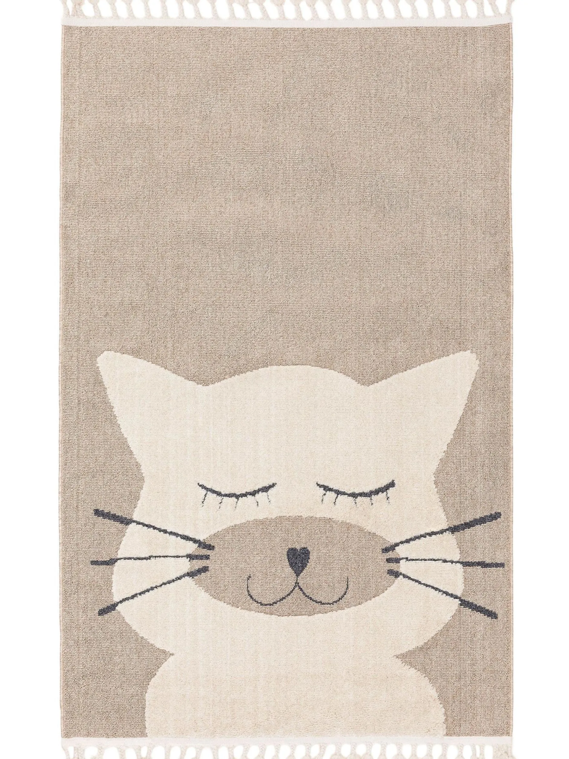 Design Kinderteppich Momo Beige IX