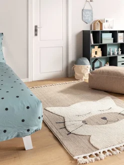 Design Kinderteppich Momo Beige IX