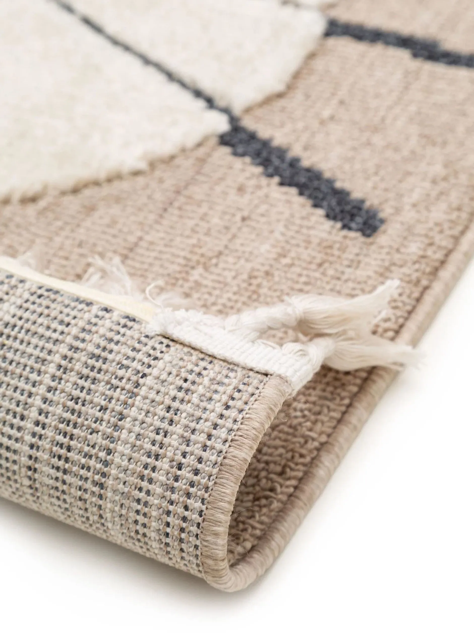 Design Kinderteppich Momo Beige IX