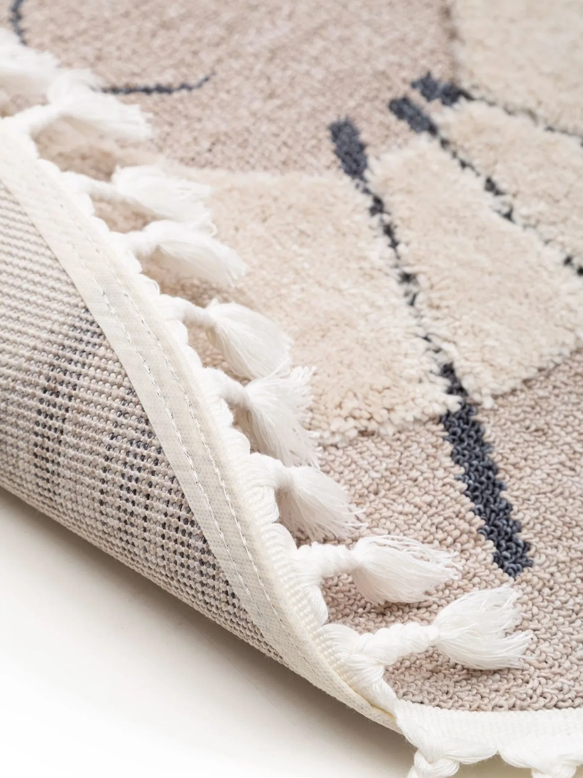 Design Kinderteppich Momo Beige XI