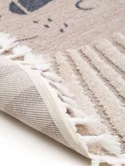 Design Kinderteppich Momo Beige XV