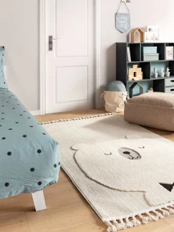 Design Kinderteppich Momo Beige II