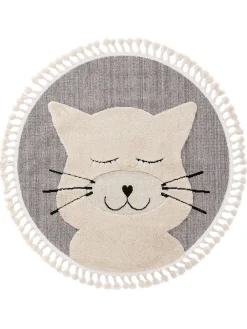 Design Kinderteppich Momo Grau III